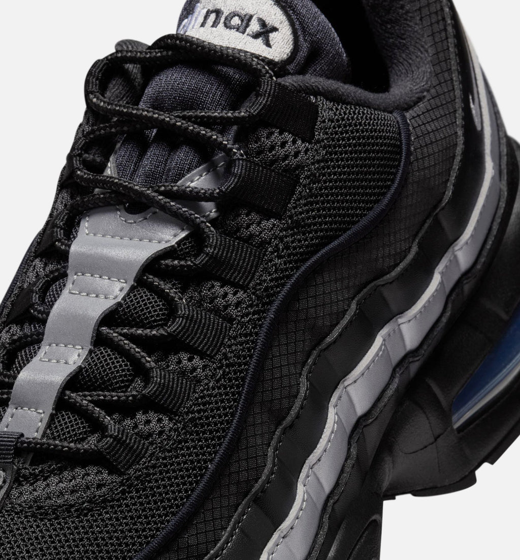 Nike Air Max 95 Big Bubble OG "Reflective Accents" Men's Shoe – Black/White/Metallic Silver