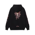Chrome Hearts Deadly Doll Pink Cross Scroll Zip Up Hoodie 9821