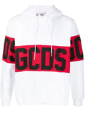 GCDS logo print hoodie
