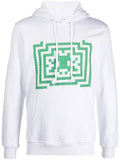 Comme Des Garçons Shirt graphic-print long-sleeve hoodie