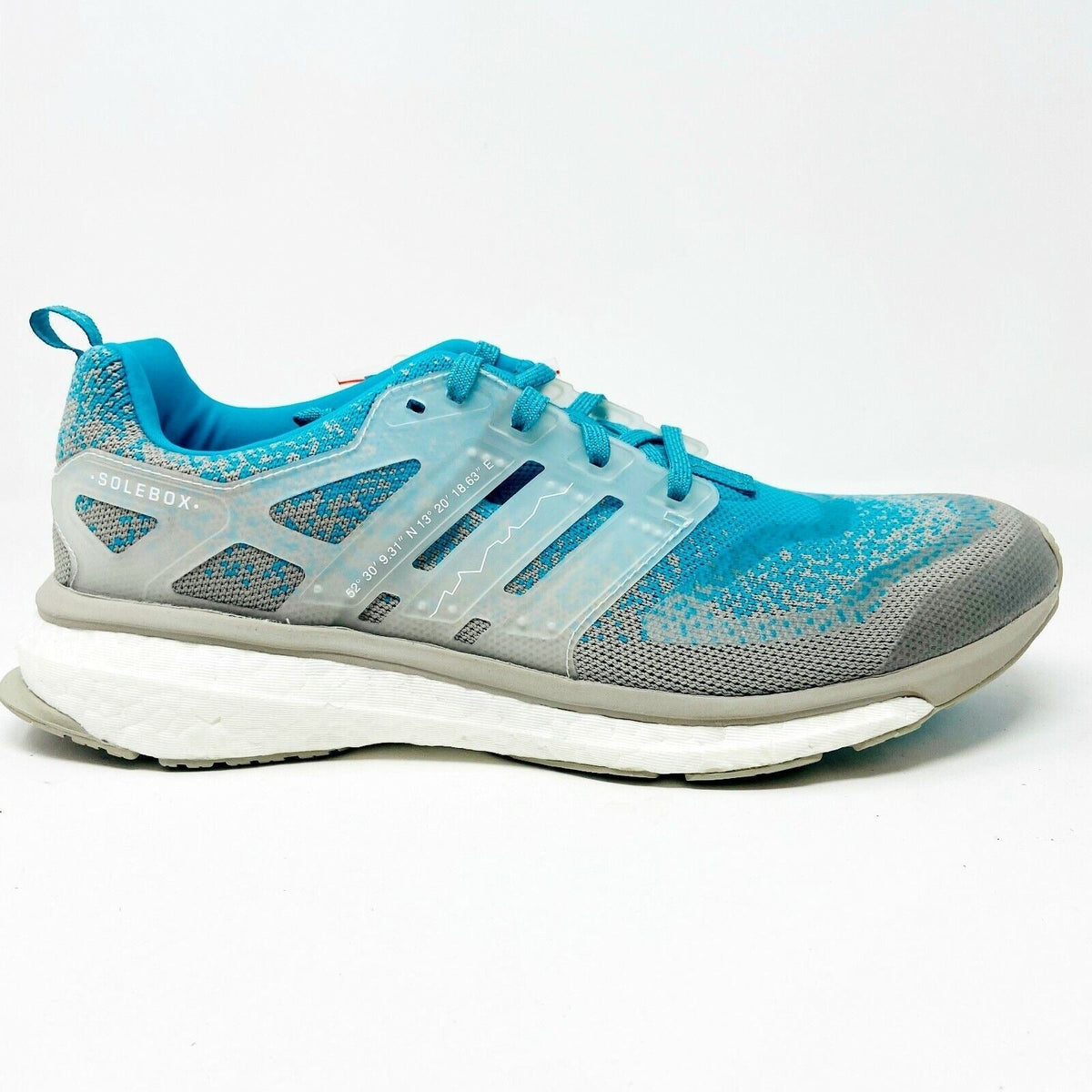 Adidas Energy Boost Packer x Solebox Silfra Rift Blue Mens Running Shoes CP9762