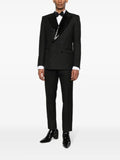 Dolce & Gabbana sequin-lapel double-breasted blazer