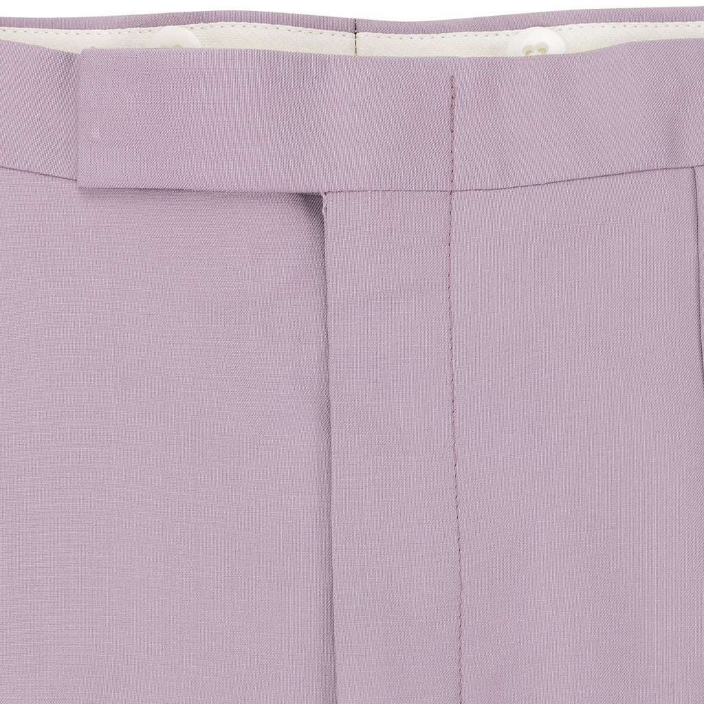 PINK TROPICAL WOOL SUIT TROUSERS