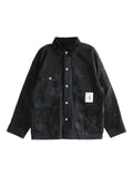 Neighborhood buttoned corduroy-collar jacket