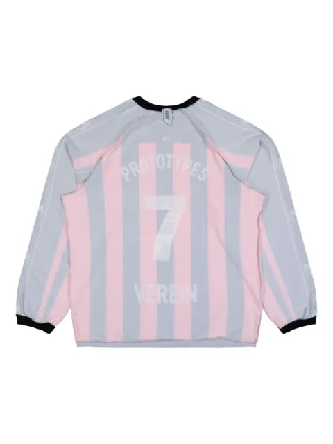 PROTOTYPES striped-pattern sweatshirt