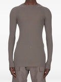 Rick Owens Ribbed Round Neck sweater