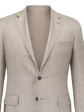 Canali flap-pockets single-breasted blazer
