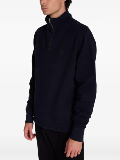 Les Tien panelled zip-up sweater