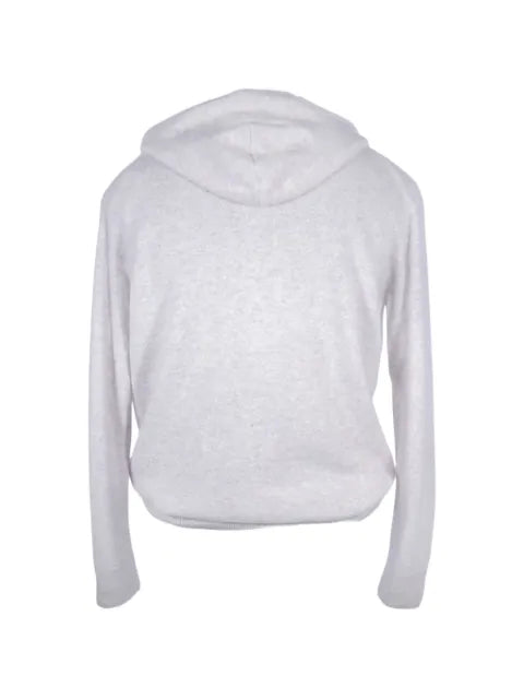 Eleventy cashmere zip-up hoodie