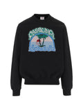 Casablanca embroidered cotton sweatshirt
