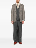 Reveres 1949 Prince of Wales check single-breasted blazer