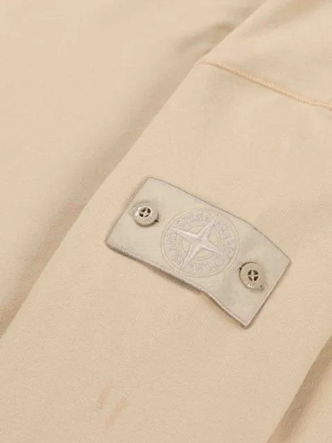Stone Island 6100069 stretch cotton fleece ghost sweatshirt