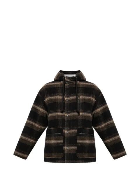 MARANT Kiril hooded check jacket