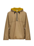 LOEWE logo-embroidered quarter-zip hoodie