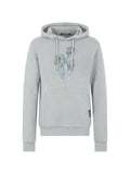 Roberto Cavalli rose-print drawstring hoodie