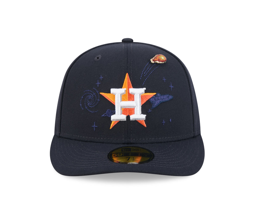 New Era 5950 Pinch Crown Houston Astros Injection Fitted Hat