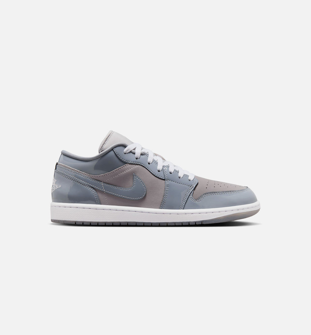 Air Jordan 1 Low Cool Grey Men's Lifestyle Shoes - Medium Grey/White/Cool Grey