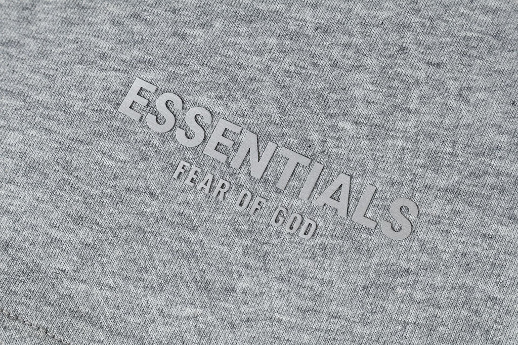 Fear Of God Essentials Rubber Small Letter Sweat Shorts Streetwear
