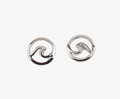 Circle Wave Stud Earring