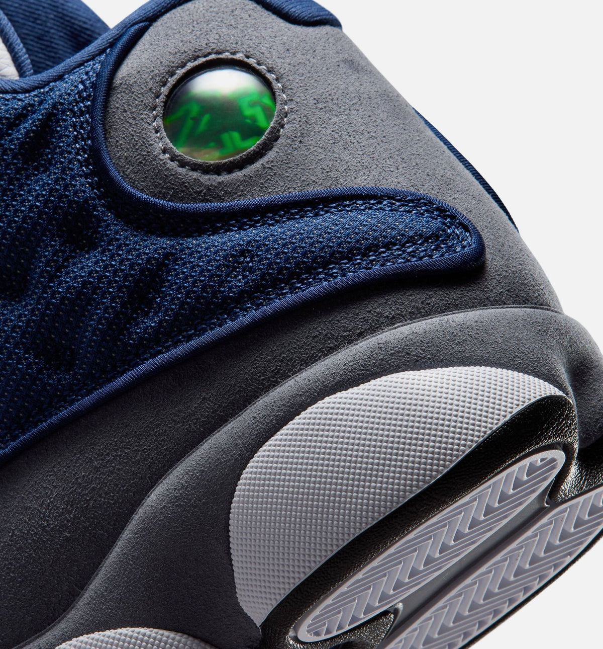 Air Jordan 13 Retro Navy And Flint Grey Men's Lifestyle Shoes - Navy/University Blue/Flint Grey/White