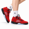 Air Jordan 5 Retro University Red Black Sneakers