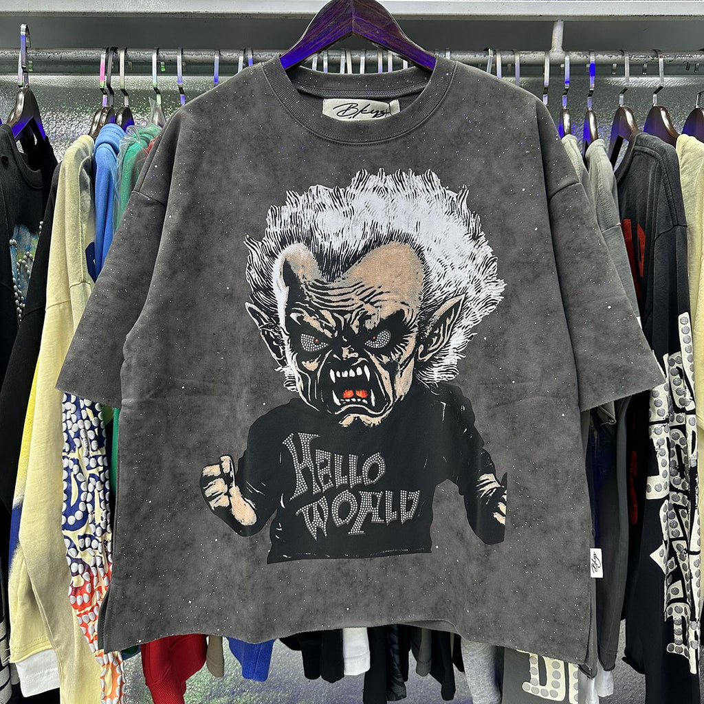 BKYS Revival Hello World Monster Graphic T-Shirt