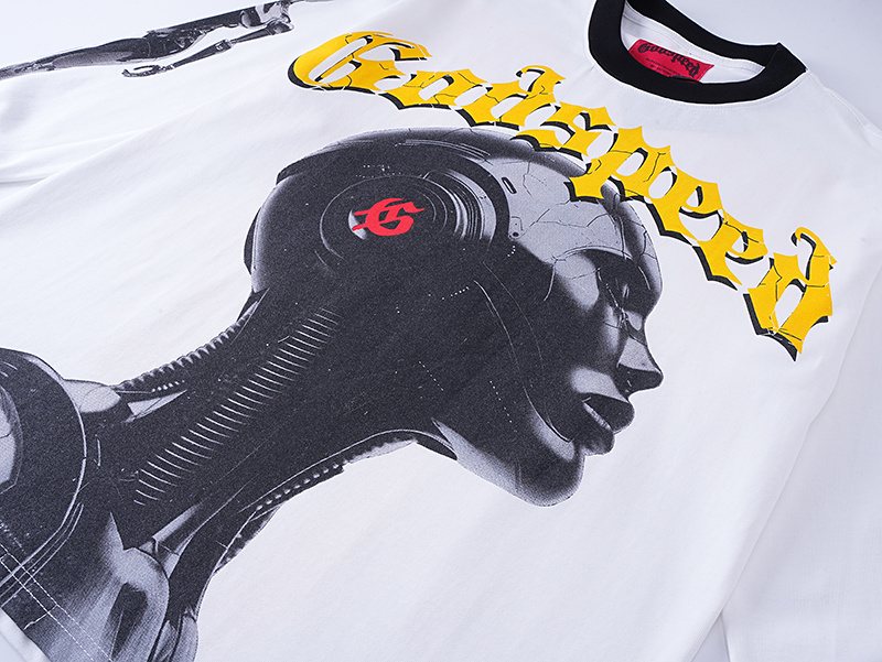 Godspeed Robot Graphic Long-Sleeve T-Shirt
