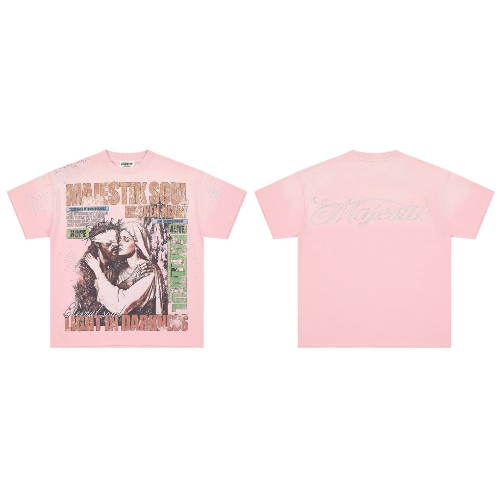 MAJESTIK Soul Graphic Short-Sleeve T-Shirt
