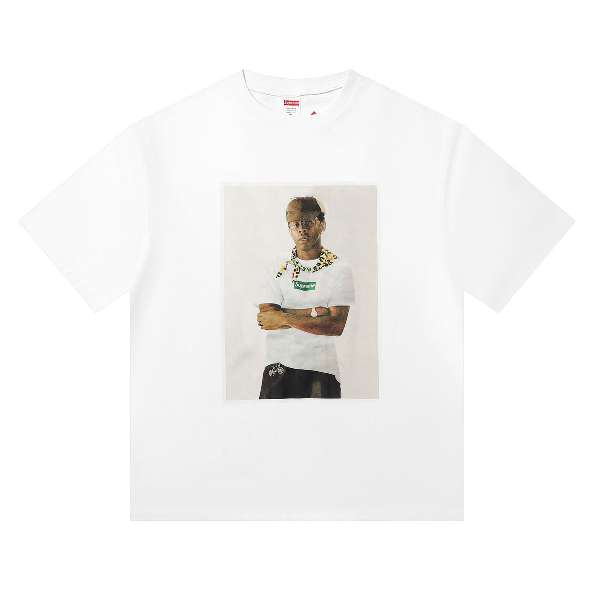 Supreme Tyler the Creator Portrait Graphic T-Shirt