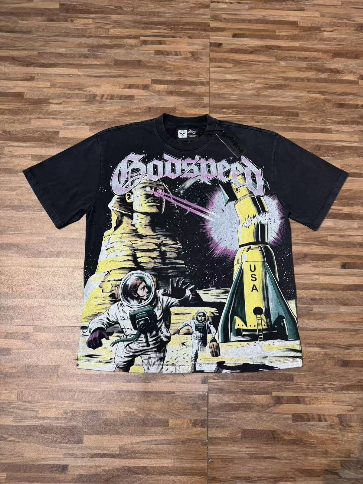Godspeed Rocket USA Graphic T-Shirt