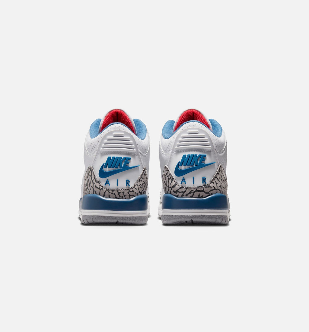 Air Jordan 3 Retro OG "True Blue" Big Kids' Shoe – White/Fire Red/True Blue