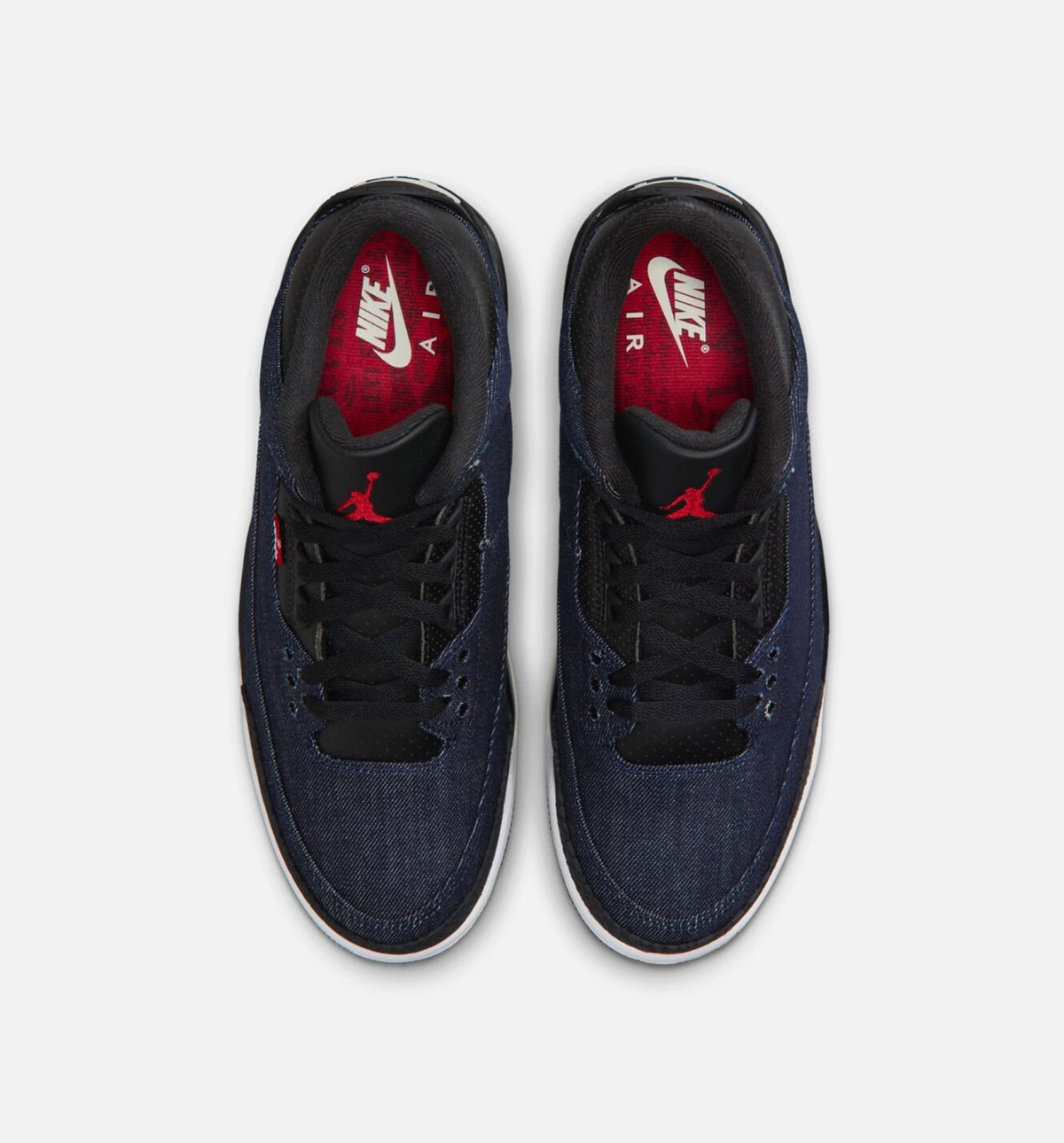 Air Jordan 3 x Levi's Mens Lifestyle Shoe - Denim/Black/Sail