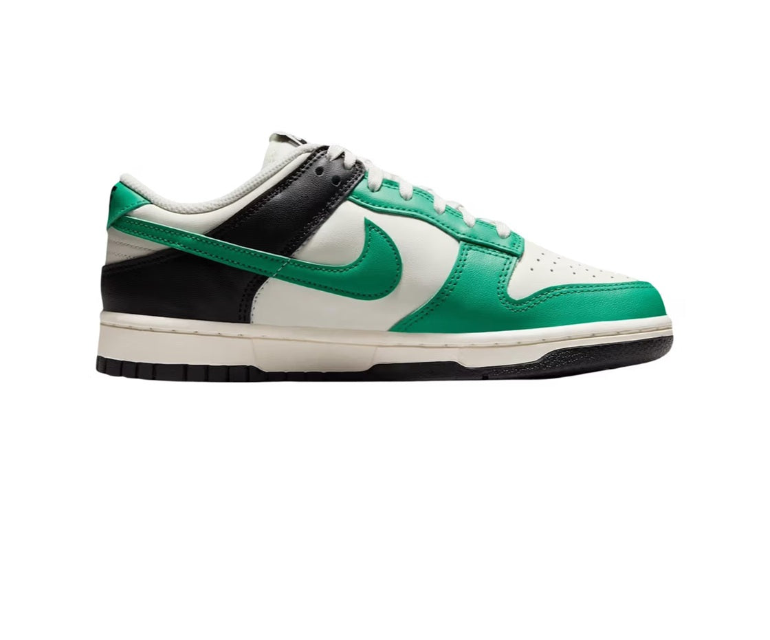 Women's Nike Dunk Low Sail/Stadium Green-Black (IB4363 133)