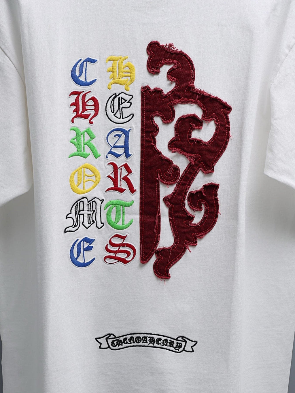 Chrome Hearts Multicolor Cross Graphic T-Shirt