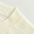 Louis Vuitton 25FW Multicolor Gradient Logo Toothbrush Embroidery Long Sleeve T-Shirt White